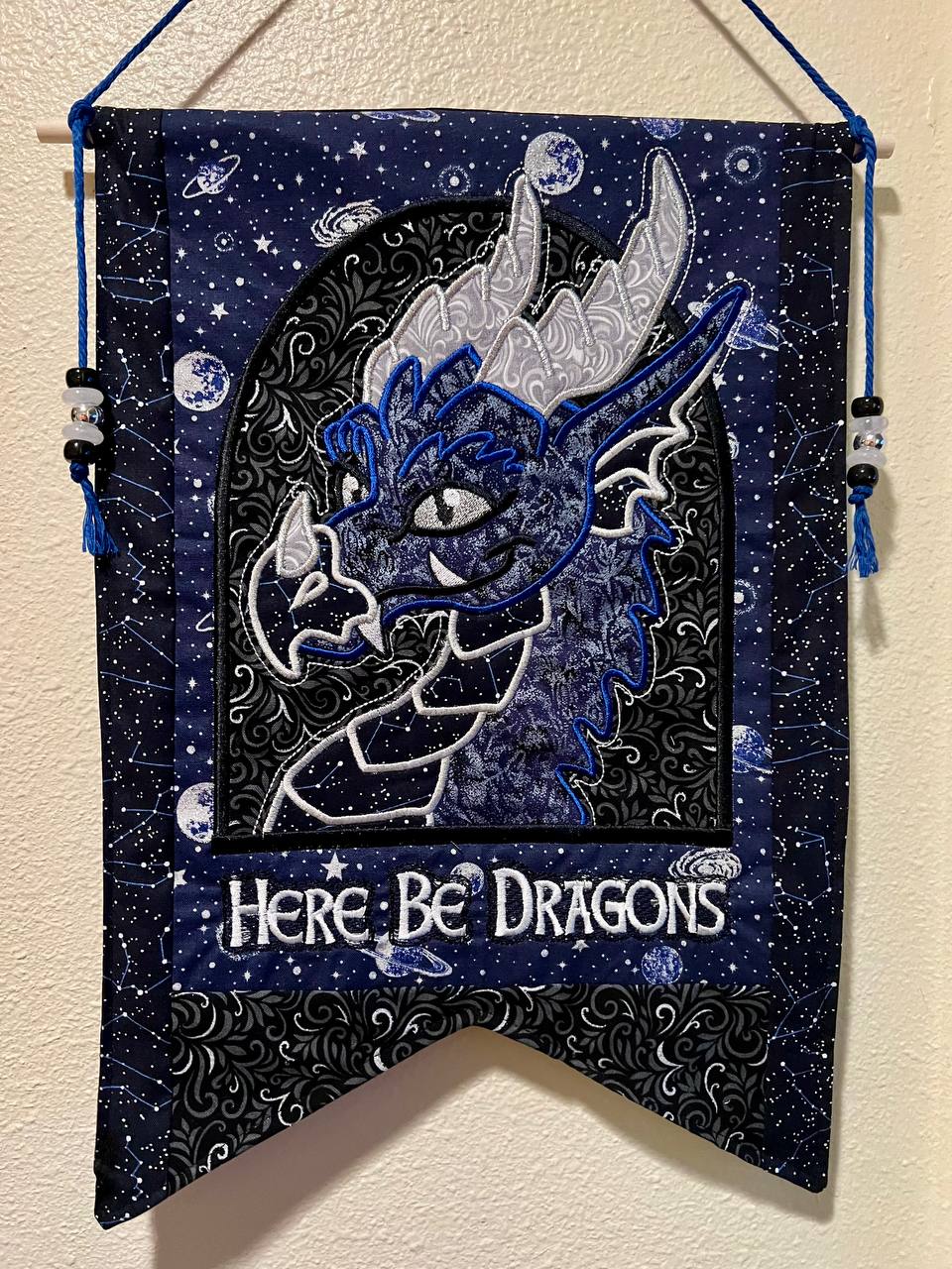 Image of Here Be Dragons Banner: Cosmos