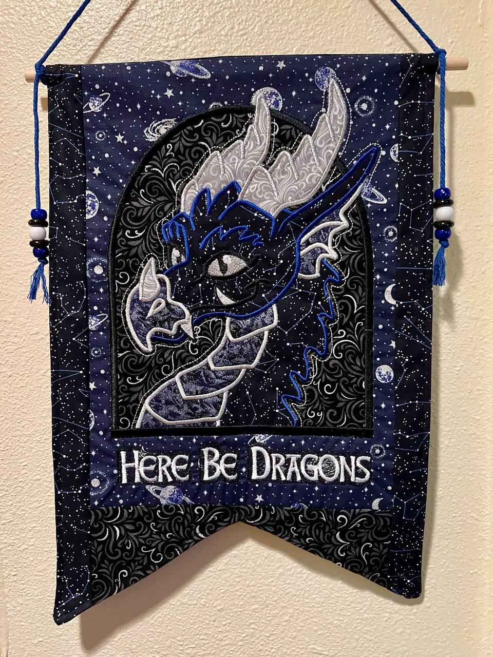 Image of Here Be Dragons Banner: Cosmos