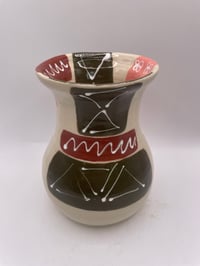 Image 2 of Wheel thrown stoneware vase 