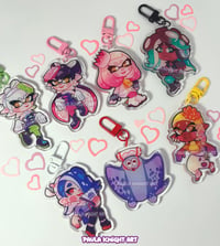 Image 1 of Splatoon Idols keychains