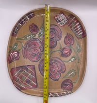 Image 2 of Slab built decorated platter 