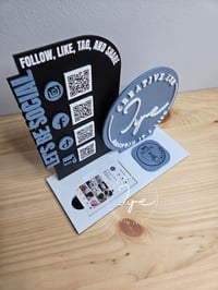 Image 1 of Social Media Table Signage