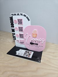 Image 5 of Social Media Table Signage