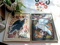 Image 4 of Twin Ravens diptych