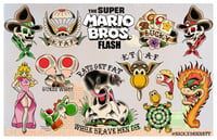 Super Mario Bros Flash Sheet