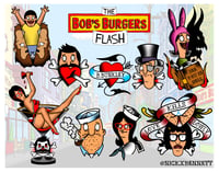 Bobs Burger's Flash Sheet