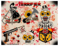 Terrifier Flash Sheet