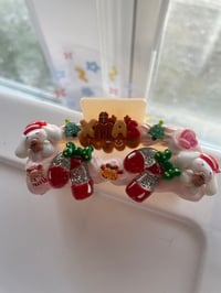 Image 1 of Christmas Sanrio Hair Clip