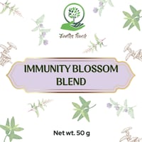 Immunity Blossom Blend: Astragalus, Tulsi, Reishi & Andrographis 50g