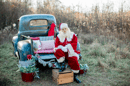 Image 3 of Santa on the Green Truck 