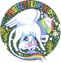 Protect Trans Kids Charity Sticker