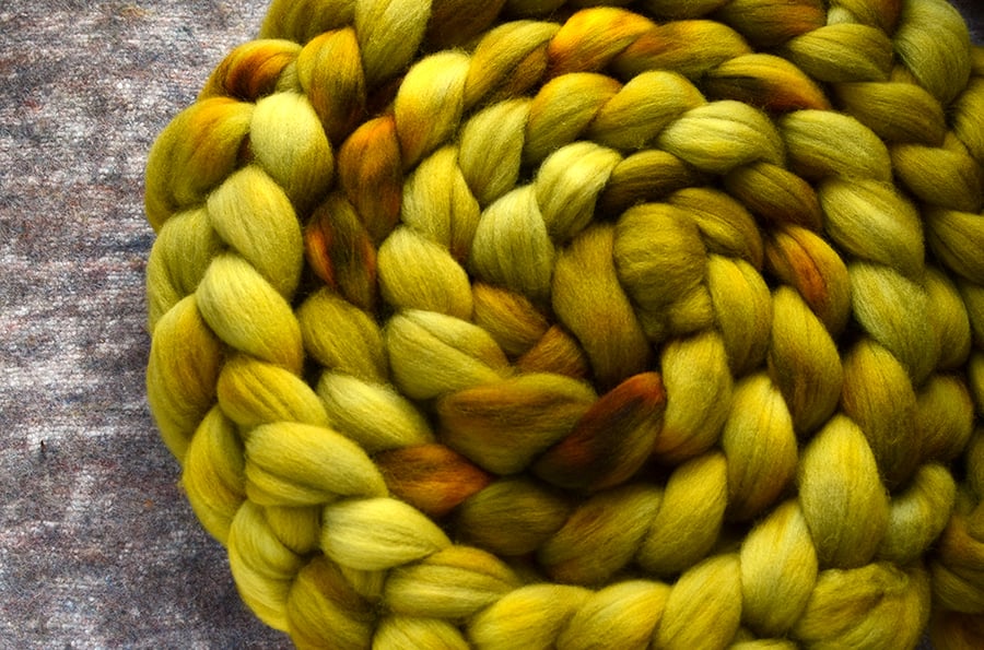 Image of "Dried Leaf" October Fiber Club Coordinate- PRE-ORDER - 4 oz.