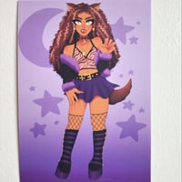 Image 4 of Clawdeen Print