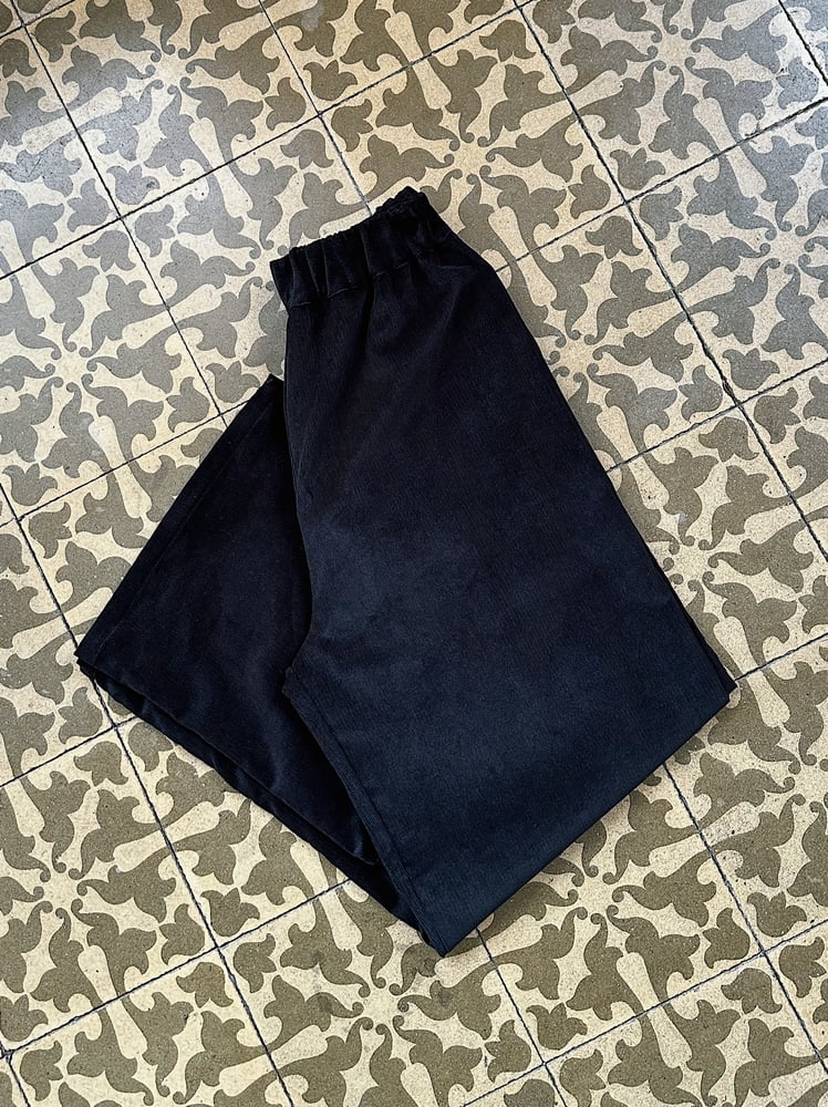 Image of BETH navy pants IVORI