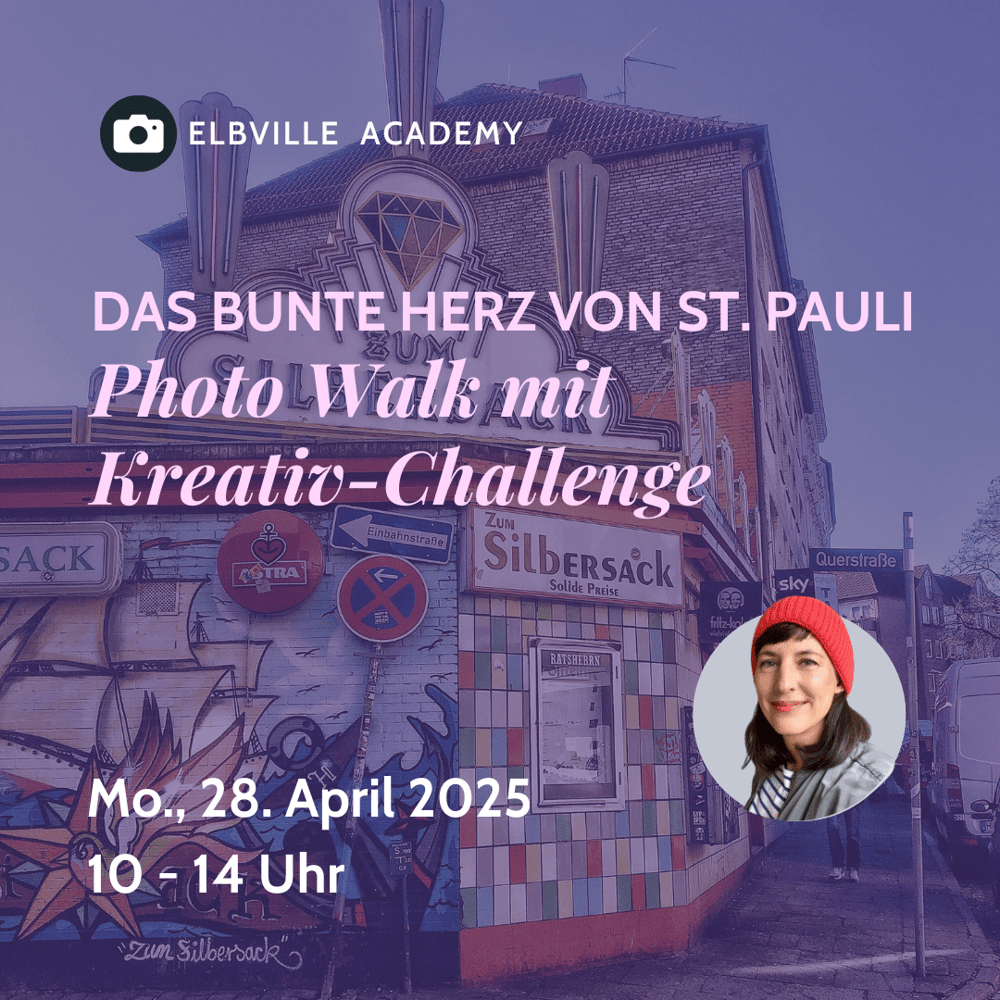 Mo., 28. April 2025: Das bunte Herz von St. Pauli - Photo Walk mit Kreativ-Challenge