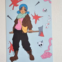 Image 3 of Apocalypse Girl Print