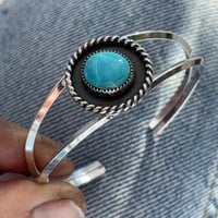 Image 3 of CUMPAS TURQUOISE CUFF. 5.5”