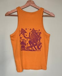 Image 2 of Mushroom Lady Top in Orange L