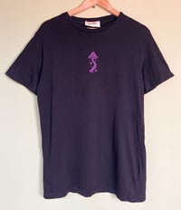 Image 2 of Mushroom Lady T-Shirt in Black L