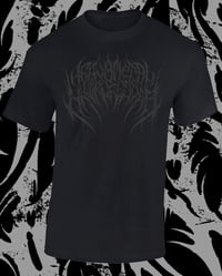 Black on Black Heavy Metal Hairdresser T Shirt