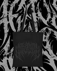 Black on Black HMH Tote Bag