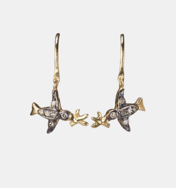 5 Octobre Dove Earrings - Image 1 of 1