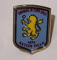 Drinking in Town since 1874 badge 