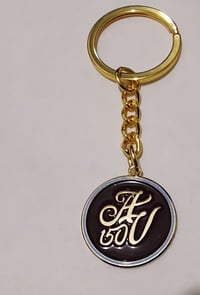 AV 150 Metal 25mm keyring 