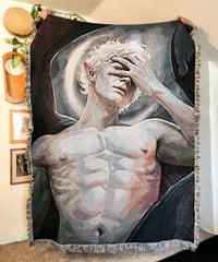 Image 1 of "Blasphemy" Woven Blanket