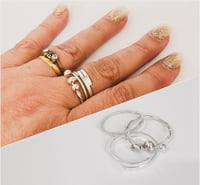 Image 1 of Silver Stacking Rings - Half Day £70- 1st Feb, 3rd May, 1st November 2025