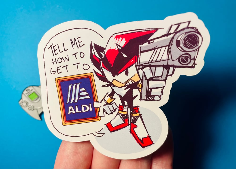 Sonic Vinyl Stickers