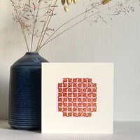 Image 3 of Letterpress ~ autumn leaves