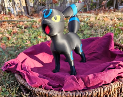 Image of Umbreon inspired 3D Print