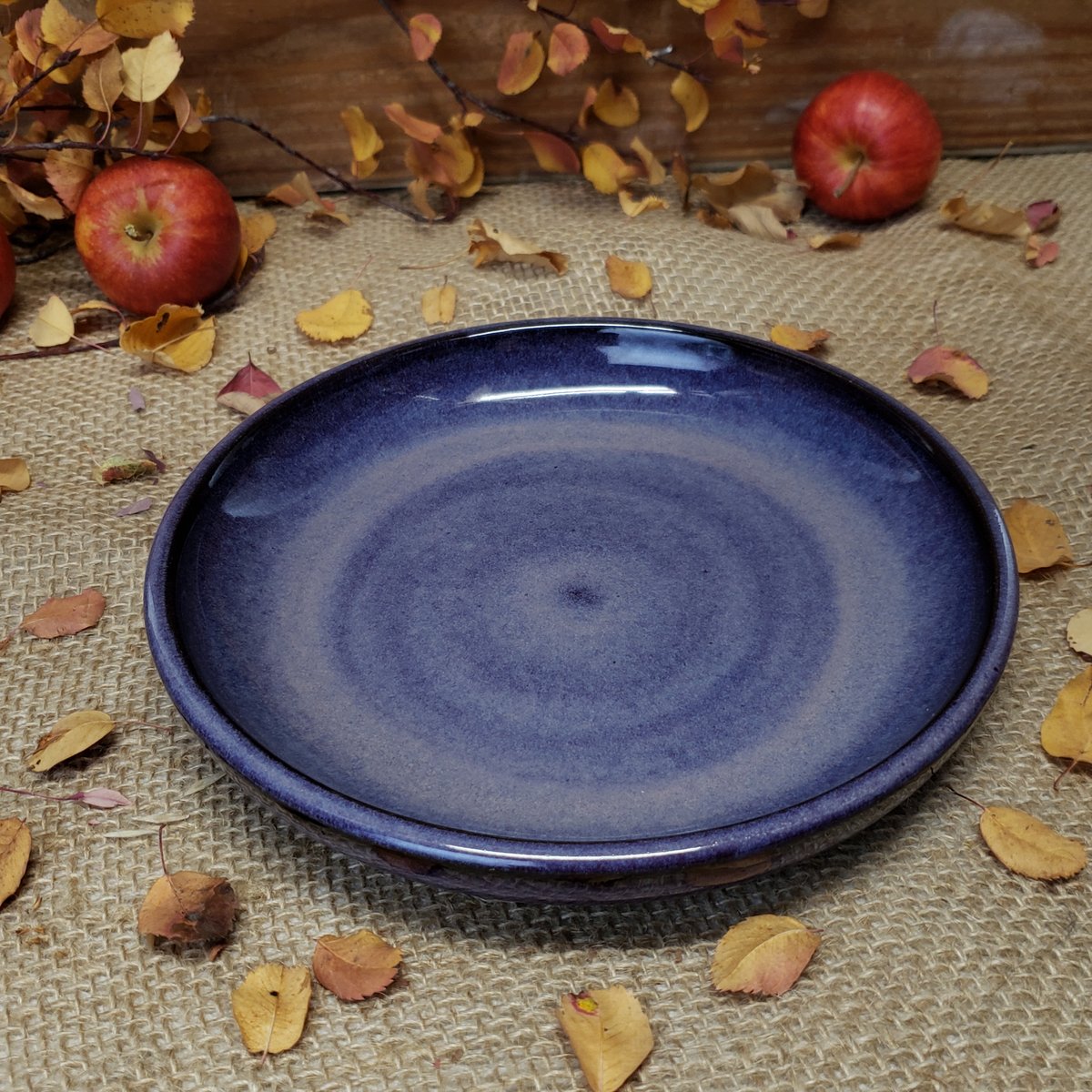 Image of Just the right size plate, Huckleberry (Purple) #2 11/2024