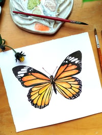 Image 1 of Monarch Butterfly ORIGINAL ARTWORK 