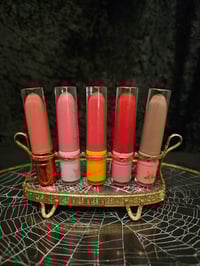 Image 3 of Ornate Regent of London Vintage lipstick holder with preserved spider web B