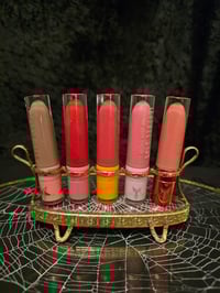 Image 1 of Ornate Regent of London Vintage lipstick holder with preserved spider web B