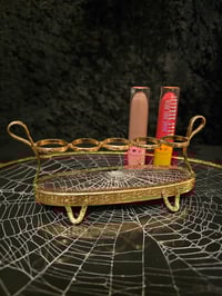 Image 4 of Ornate Regent of London Vintage lipstick holder with preserved spider web B