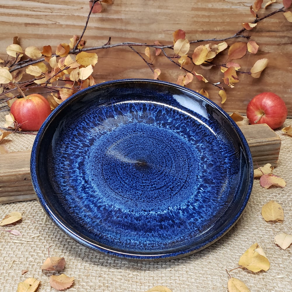 Image of Just the right size plate, Bluebird Skies (Cobalt blue) #1 11/2024