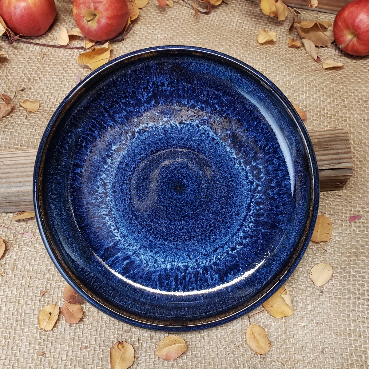 Image of Just the right size plate, Bluebird Skies (Cobalt blue) #2 11/2024