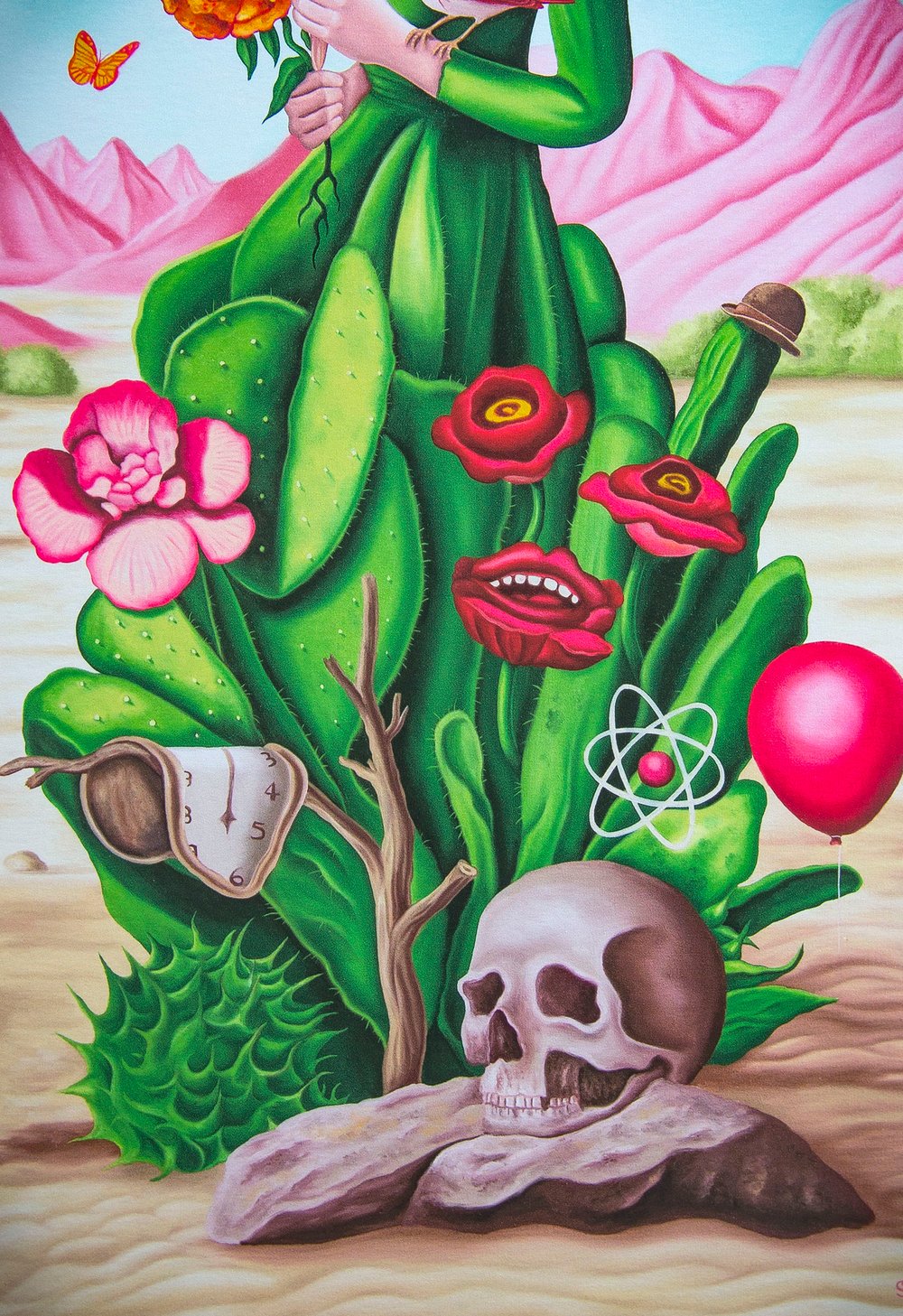 "Frida Cactus" Fine Art Print  **NEW**