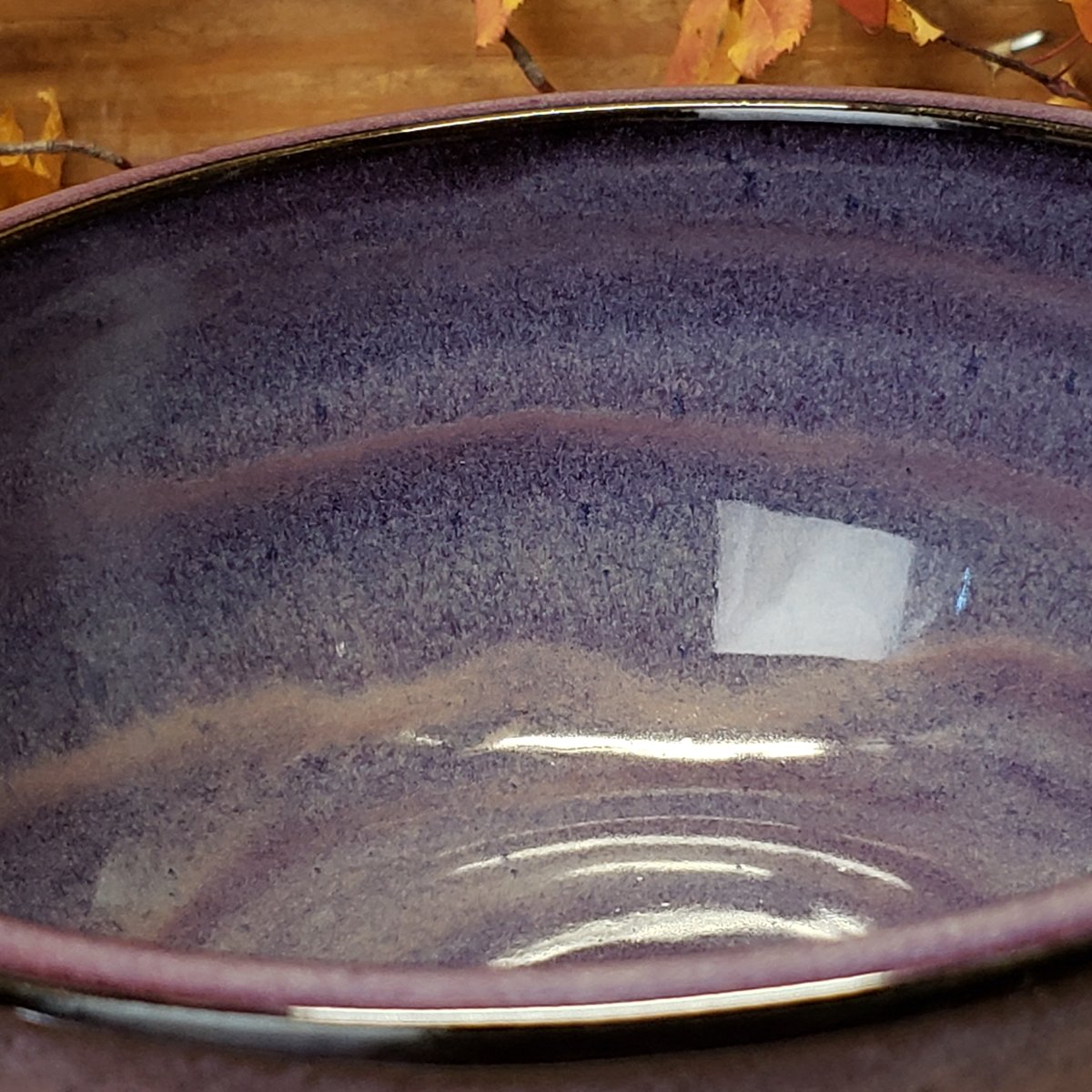 Image of One sturdy bowl, Huckleberry (Purple) #2 11/2024