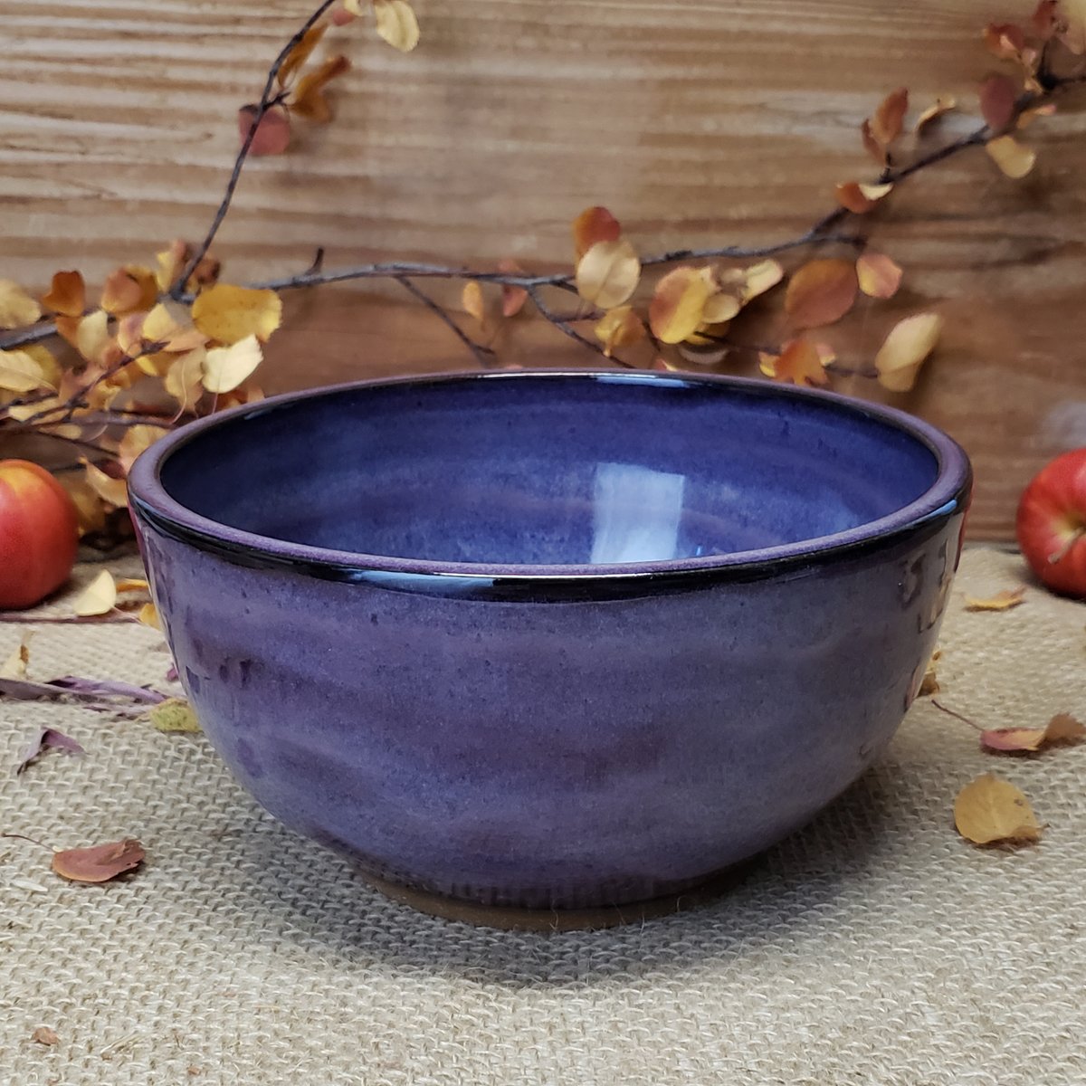 Image of One sturdy bowl, Huckleberry (Purple) #2 11/2024