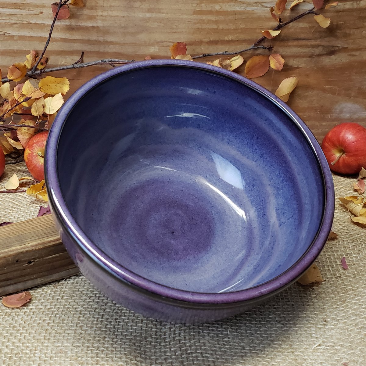 Image of One sturdy bowl, Huckleberry (Purple) #2 11/2024