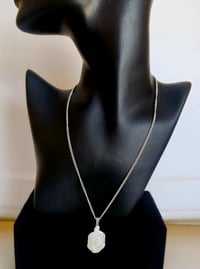 Image 4 of Metal Crest Necklace (Gold or Silver)