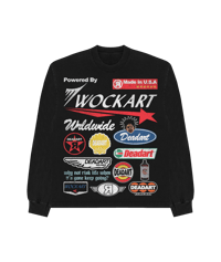 BLACK WOCKART RACING LONG-SLEEVE