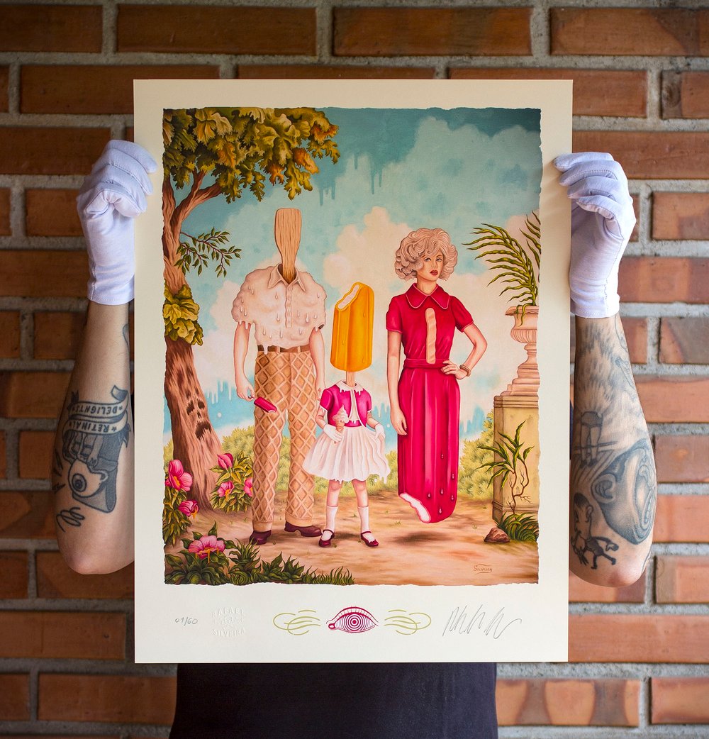 "We All Scream" Fine Art Print  **NEW**