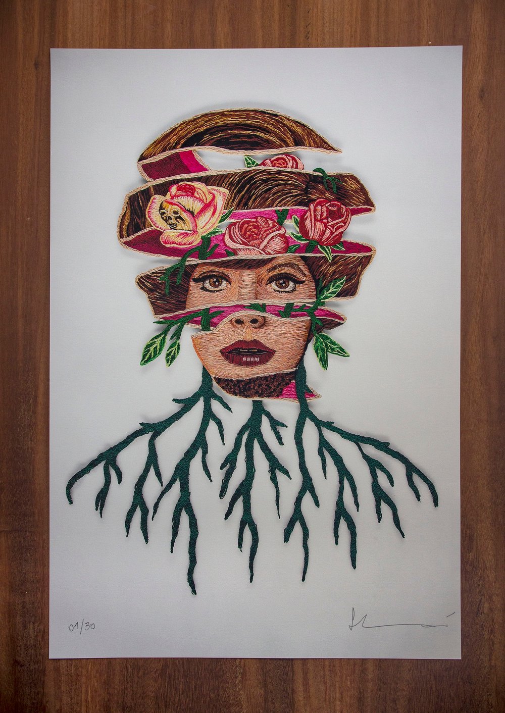 "Raizes" Fine Art Print by Flavia Itiberê **NEW**