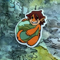 Image 1 of Eft Ball Sticker (1.5" x 2")