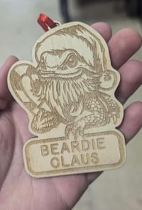 Image 2 of Santa Beardie Christmas Ornament